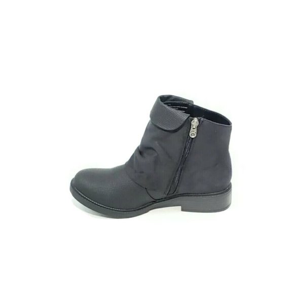 Blowfish Malibu Vynn Ankle Boots Ruched 